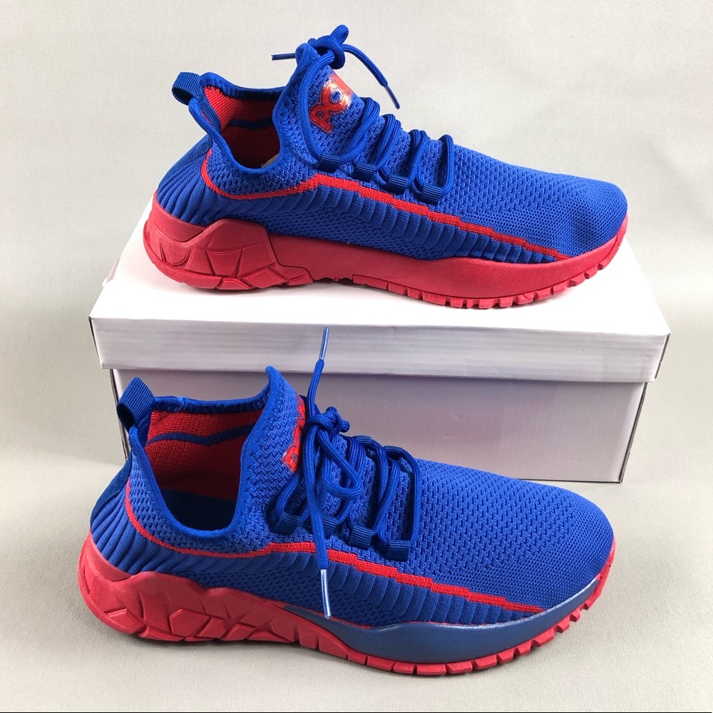 Pony Product of NewYork PPI-Rocky Men’s Royal Blue/Red Athletic Shoes Size 9M